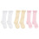 9Paires Longues Coton Respirant Multicolores 2
