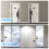 8Pièces Plaques Privacy Noir Pour Salle De Conférence 7