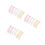 9Paires Longues Coton Respirant Multicolores 8