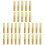 30Pièces Anches Sax Instrument 2.5 En Bambou Résistantes Khaki 3