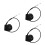 3Pièces Boutons De Résistance Stationnaire Noir 10