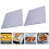 50 Sheets Household Foil Baking Paper Multi-Function Tin Foil 5