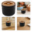 Casserole En Céramique Couvercle 300 Ml Pour Cuisson 9