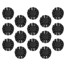 30Pièces Distributeur Flèches Eva Noir Organisateur Accessoires Tir