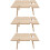 3Pièces Table Portable En Bois Pliable Pour Camping Vin 7