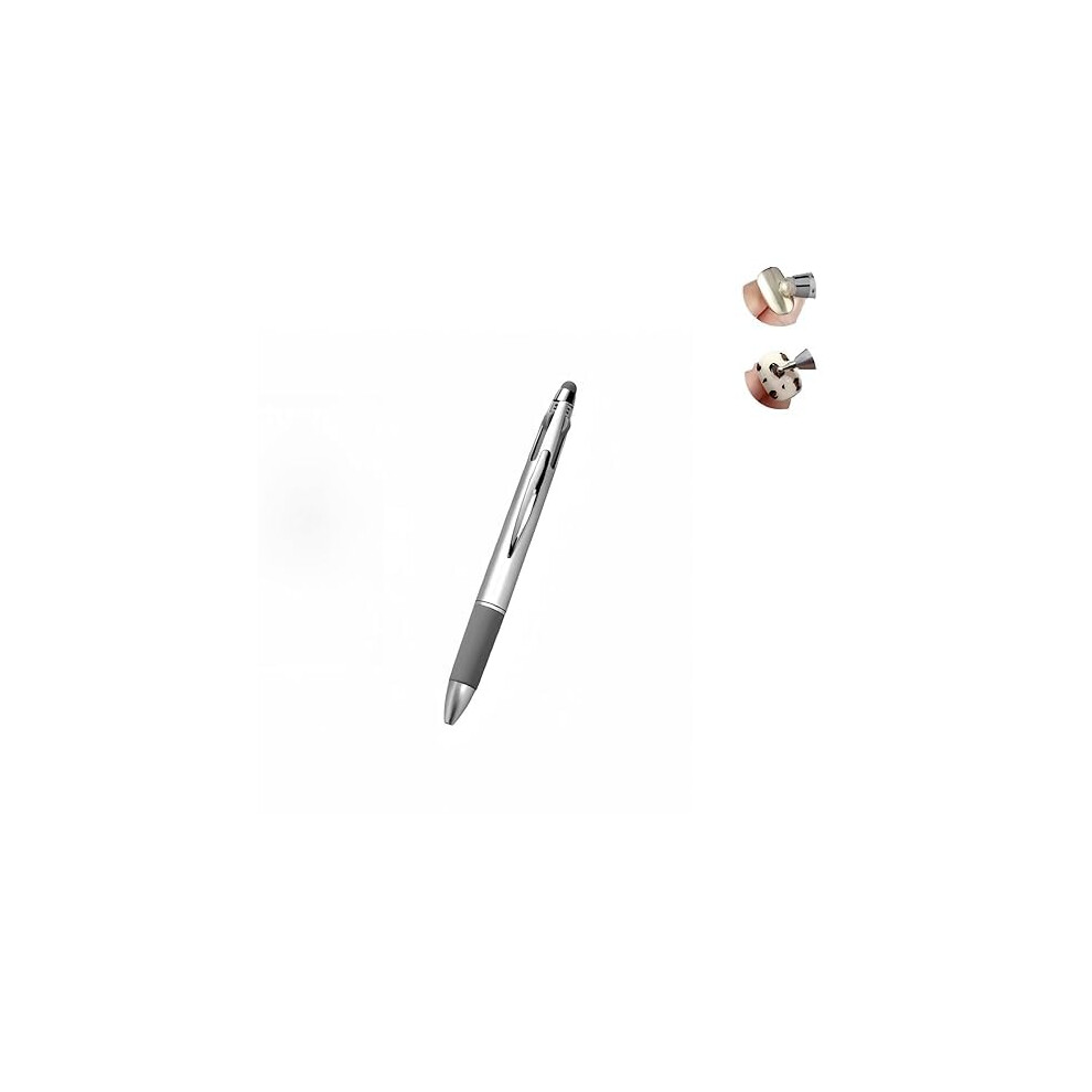 5 in 1 Nail Art Dotting Pen with MultiSize Precision Tips, Press Style for DIY and Professional Use