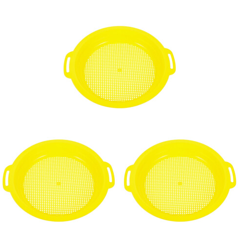 9 Pcs Plastic Sand Sifter Toys For Summer Play 2