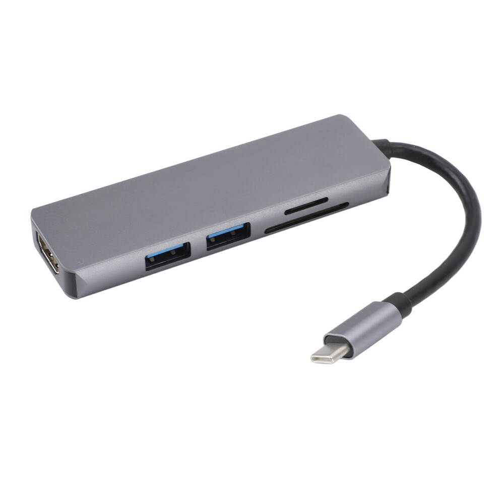 Type C Docking Station 4K Hdmi, Usb3.0, Card Reader, Metal 7671381133842