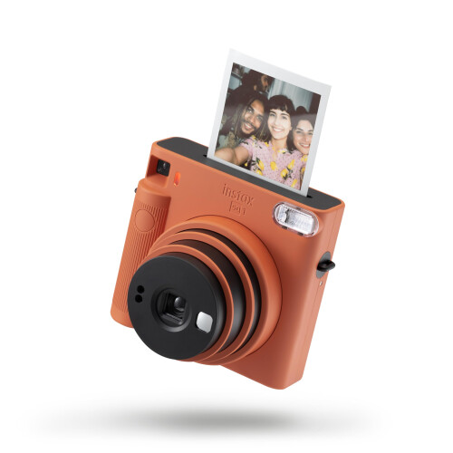 instax Instax SQUARE SQ1 Instant Camera, Terracotta Orang