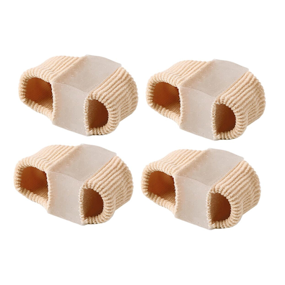 Toe Separators for Bunion Relief and Alignment, 4PCS Reusable Comfortable Corrector for Men and Women