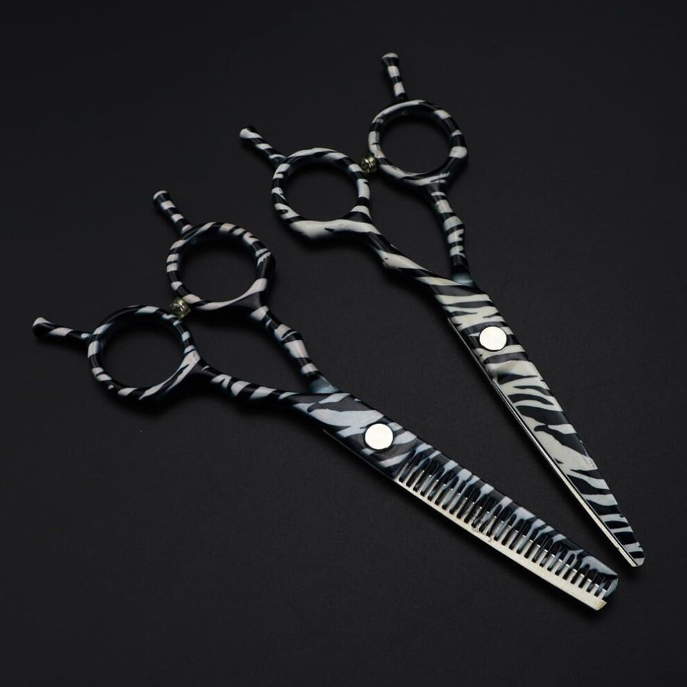 5.5 Inch Japanese 440c Stainless Steel Hair Cutting Scissors with Precision Blades and Ergonomic Grip