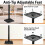 Mounting Dream Speaker Stands Height-Adjustable fo 6