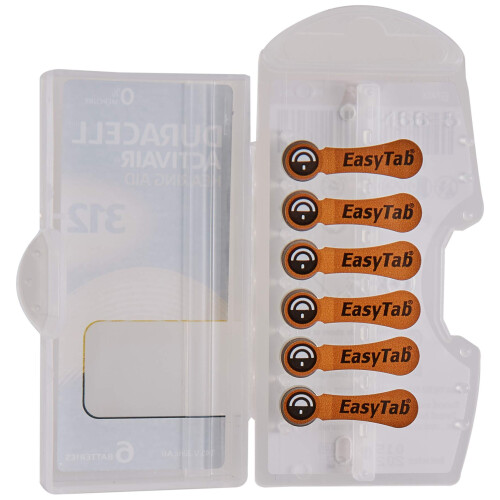 Duracell Duracell EasyTab/Activair Type 312 Hearing Aid Bat 2
