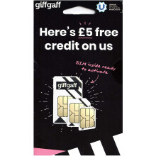 Giffgaff Nano/Micro/Standard SIM. Top Tariff Offer