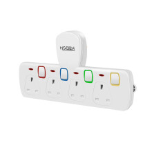 Mscien Plug Extension Individually Switched Multi