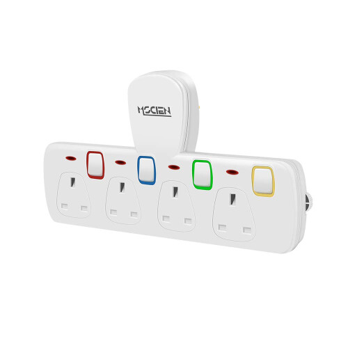 Mscien Plug Extension Individually Switched Multi