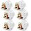 VGUARD European to UK Plug Adapter 6 Pack (NOT for 1