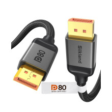 Silkland 80Gbps DisplayPort Cable 2.1 1M [VESA Cer