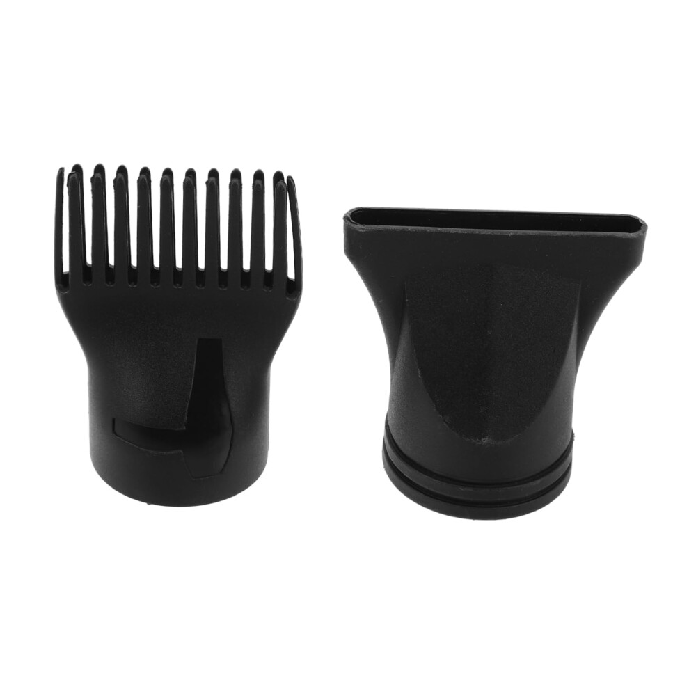 Hair Dryer Nozzle and Comb Attachment Set, HeatResistant, Easy Install for Salon Styling