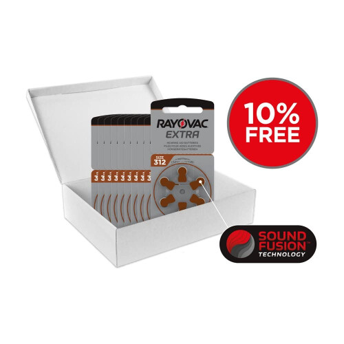 Rayovac Puretone Ltd 312 Hearing Aid Batteries wit 1