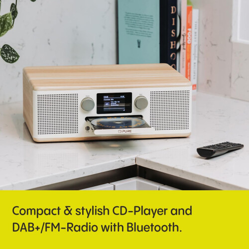 Pure Pure Classic C-D6 Music System (CD Player, DAB+/FM 1