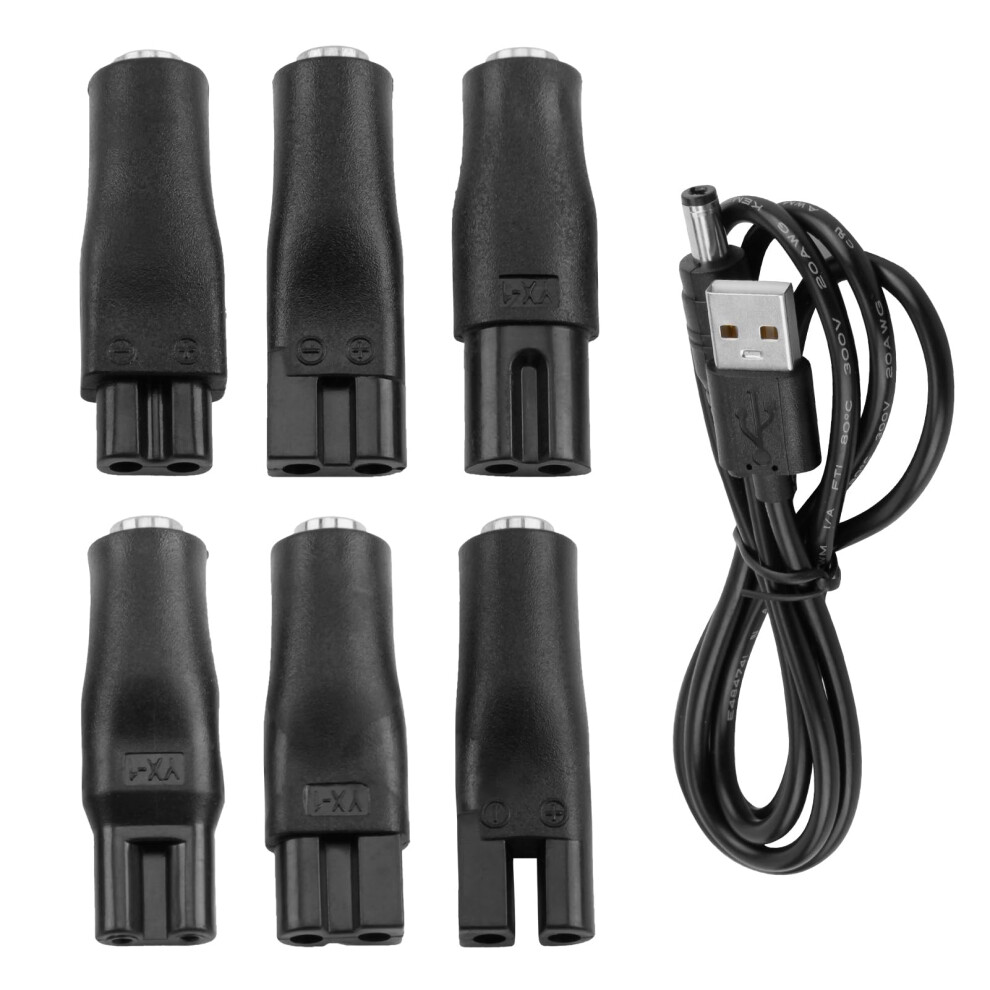 Ucfalfo 7Pcs Electric Shaver Charger Cable Kit Â Universal