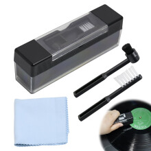 Vinyl Record Cleaning Kit 4-in-1 with Soft Velvet