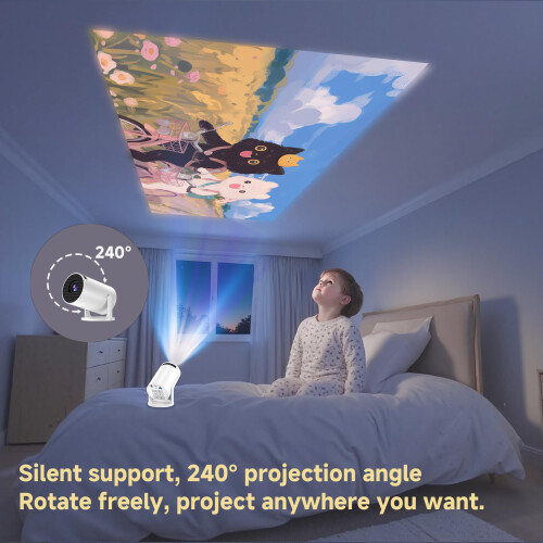 Laylatang Y200 Mini Projector, 5000 Lumens Entry-L 1