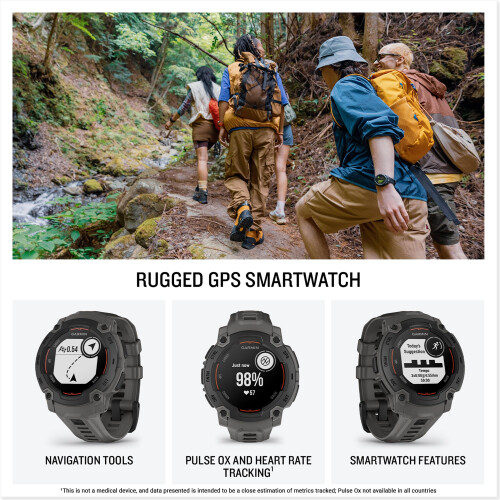 Garmin Garmin Instinct E GPS 45mm Smartwatch, Rugged watc 1