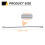 sourcing map 1 Pack Telephone Cord, 3.3ft Phone Ca 2