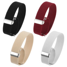 LXUEJIE 8 Pcs (4 Pairs) Elastic Adjustable Armband