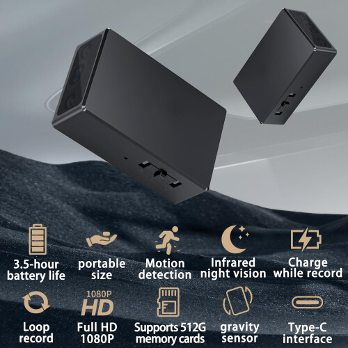 Hidden mini camera-security spy surveillance camer 2