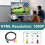 HDMI to RCA Cable, HDMI to RCA Converter Cable 1.5 6