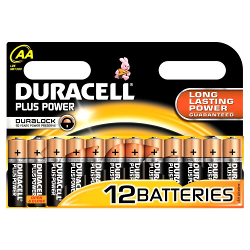 Duracell Duracell Plus AA Batteries, 12 Count ( Pack of 1)