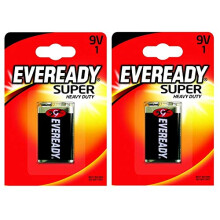 2 x Eveready 9V Battery
