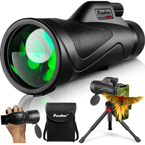 Pankoo HD 12x60 Monocular Telescope High Powered w