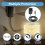 12V 2A Power Supply Adapter for LED Strip Lights, 4