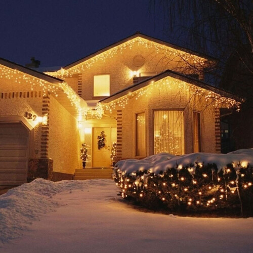 100ft300LED Φωτιστικά σε Κορδόνι, Χριστουγεννιάτικα Βύσματα Αδιάβροχα 8 Λειτουργίες 2