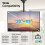 PERLESMITH Ceiling TV Bracket - Adjustable Swivel 2