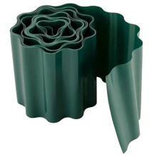 Outdoor Plastic Garden Fence for Lawn Edging & Decor