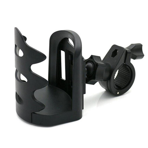 Adjustable Motorcycle Handlebar Drink Cup Holder Mount Water Bottle K3O3