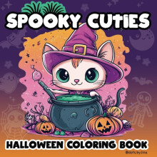 Coloring Book for Adults and Teens with Super Cute Animal Characters with Simple and Easy Patterns for Relaxation Paperback Item 18: 54 pieces