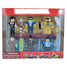 Roblox Game Action Figure Set Roblox Legends Series Characters Collectibles Model Figures Toys Creative Ideal Gift Boxes (C)