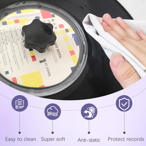 Record Cleaner for Vinyl 5 pack Anti-static Cleani 2