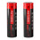 RVB 3500mAh Rechargeable Batteries Flat Top 35A 3. 1