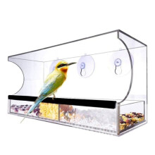 Window bird feeder for birds, hanging feeder, birdhouse