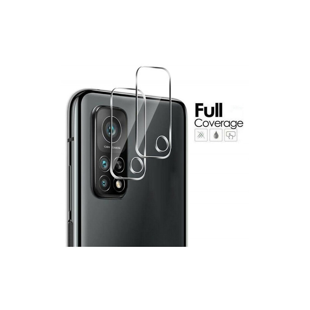 Compatible With Xiaomi Mi 10T / 10T Pro Camera Protection Lens Cover Flexible Glass Transparent 9048212085553