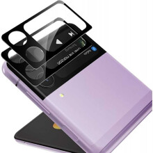 Lens Cover Camera Cover for compatible with Samsung Z Flip 3 Transparent