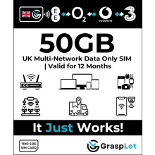 UK Multi-Network Data SIM Card | Automatically Sel