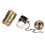 Shexton E27 Lamp Holder with Pull E27 Aluminum Vintage Light Socket with Pull Chain Desk Table Lamp Lighting Holder Screw Base(Bronze) 6
